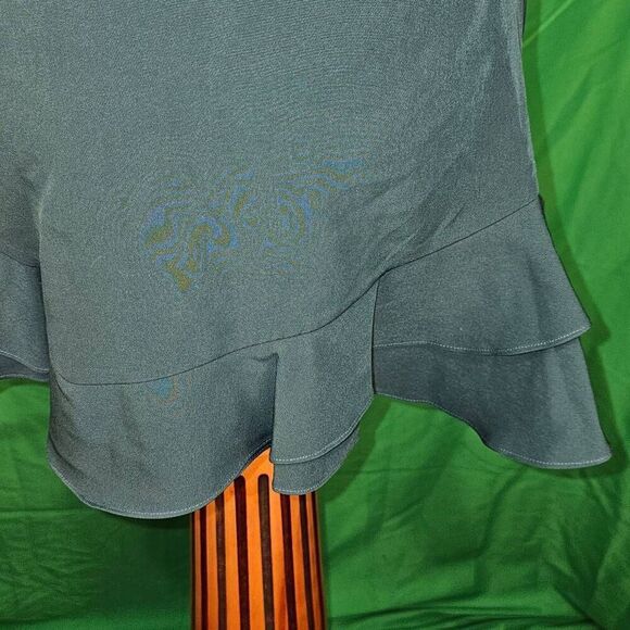 NWT Dear Moon Womens Hunter Green Mini Dress 5 - Picture 4 of 6